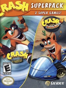 Crash Superpack - Crash Bandicoot 2 - N-Tranced + Crash Nitro Kart cover