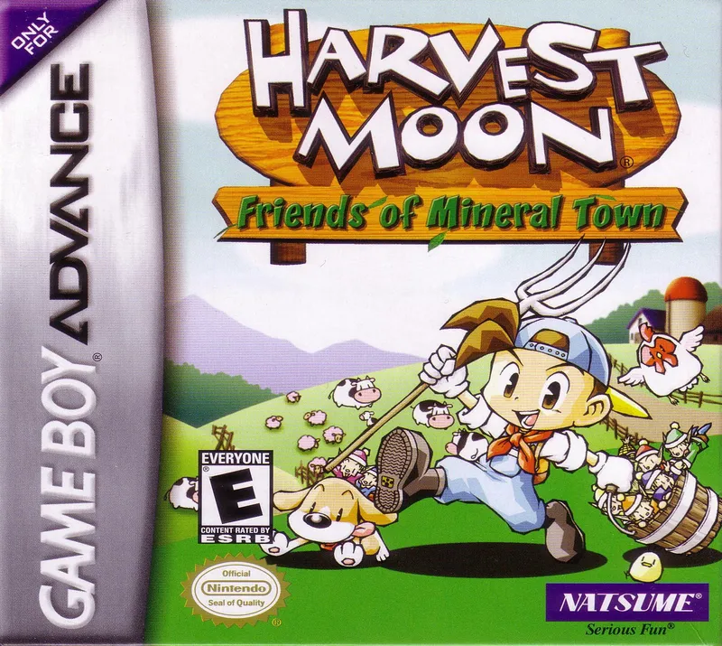 Harvest Moon: Friends of Mineral Town box art