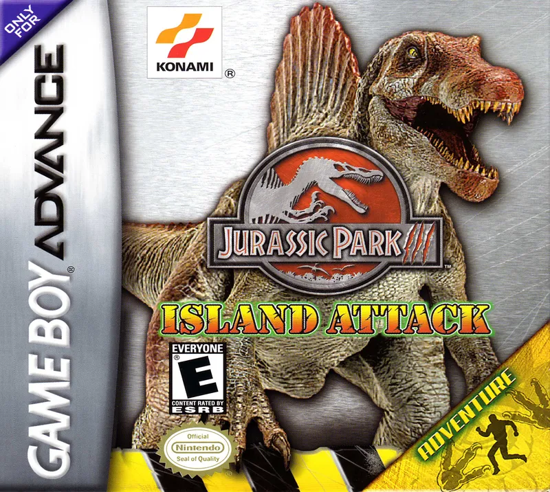 Jurassic Park III: Island Attack box art