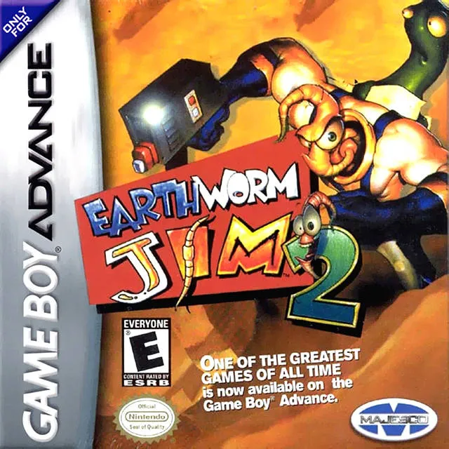 Earthworm Jim 2 box art