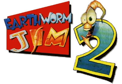 Earthworm Jim 2 logo