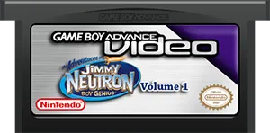 Game Boy Advance Video: The Adventures of Jimmy Neutron Boy Genius: Volume 1 cart