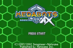 Medabots AX: Rokusho Version screenshot