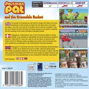 Postman Pat and the Greendale Rocket box back
