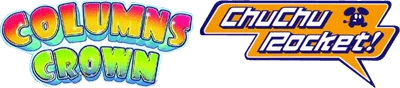 2 Games in 1: Columns Crown + Chu Chu Rocket! logo
