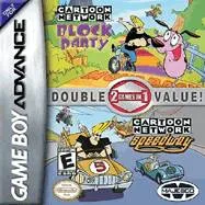2 Games in 1: Cartoon Network Block Party + Cartoon Network Speedway cover art for Nintendo Game Boy Advance