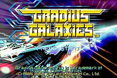 Gradius Galaxies screenshot