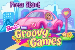 Barbie Software - Groovy Games title screen