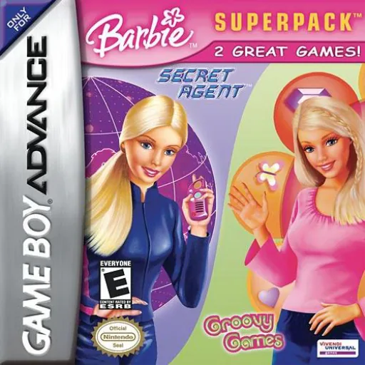 Backdrop artwork for Barbie Superpack - Secret Agent + Groovy Games
