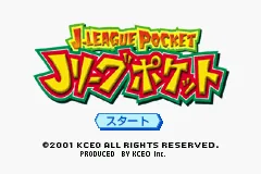 J.League Pocket title screen