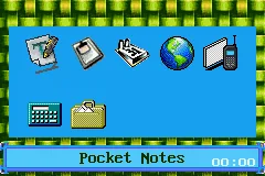 GBA Personal Organizer title screen