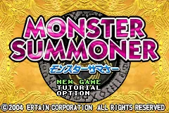 Monster Summoner title screen