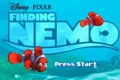 2 Games in 1 - Finding Nemo + The Incredibles title screen
