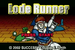 Lode Runner title screen