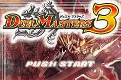 Duel Masters 3 title screen