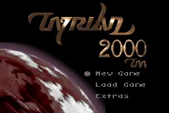 Tyrian 2000 title screen