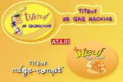 2 Jeux en 1 - Titeuf - Ze Gag Machine + Titeuf - Mega Compet title screen