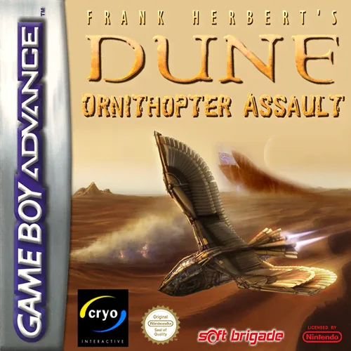 Backdrop artwork for Frank Herbert's Dune - Ornithopter Assault