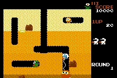 Famicom Mini 16 - Dig Dug screenshot