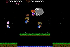 Famicom Mini 13 - Balloon Fight screenshot