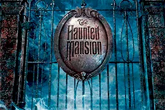 The Haunted Mansion title screen