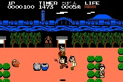 Famicom Mini 20 - Ganbare Goemon! - Karakuri Douchuu screenshot