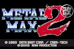 Metal Max 2 Kai title screen