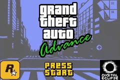 Grand Theft Auto title screen