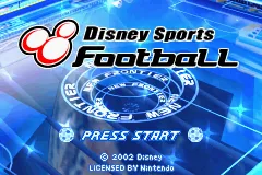 2 Disney Games: Disney Sports: Football + Disney Sports: Skateboarding title screen