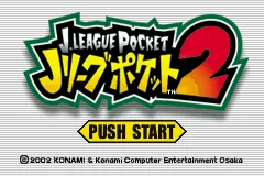 J.League Pocket 2 title screen
