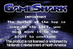 Action Replay title screen