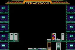 Famicom Mini 14 - Wrecking Crew screenshot