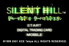 Play Novel - Silent Hill title screen