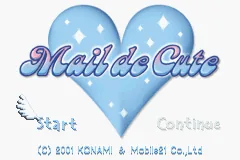 Mail de Cute title screen