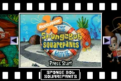 4 Games on One Game Pak (Nickelodeon Movies) title screen