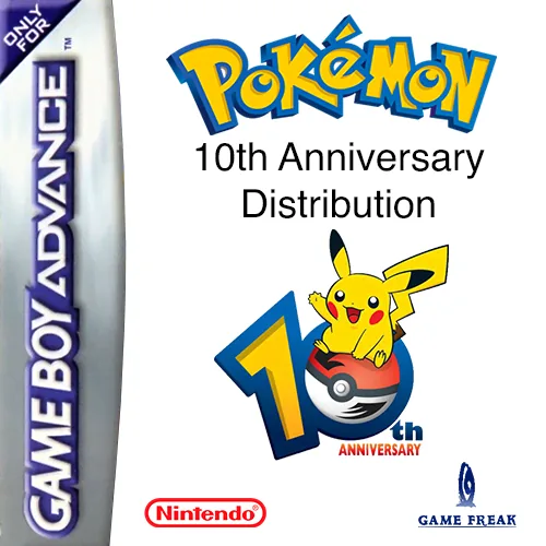 Backdrop artwork for Pokemon - 10th Anniversary Distribution