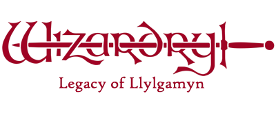 Wizardry II: Llylgamyn no Isan logo