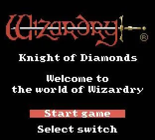 Wizardry III: Diamond no Kishi screenshot