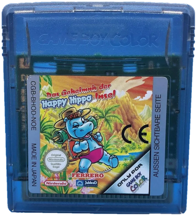 Geheimnis der Happy Hippo-Insel, Das cart
