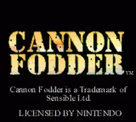 Cannon Fodder screenshot