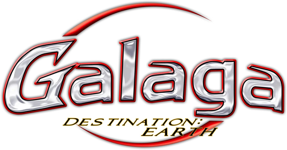 Galaga: Destination Earth logo
