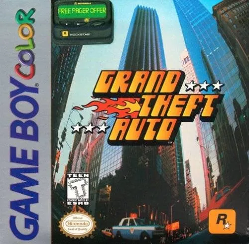 Grand Theft Auto box art