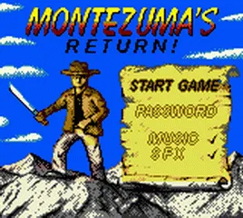 Montezuma's Return screenshot