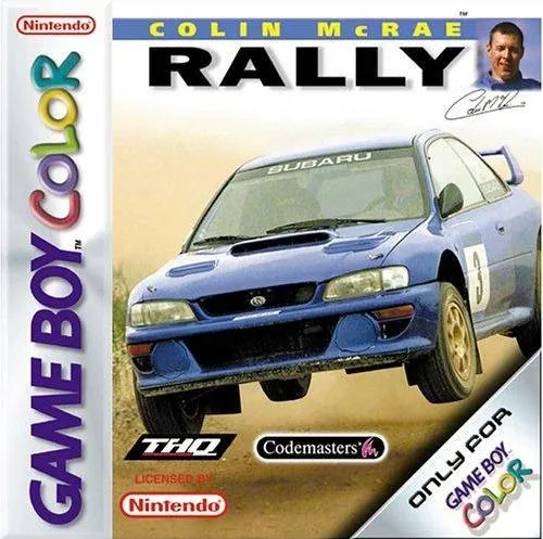 Colin McRae Rally box art