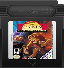 Disney's The Lion King: Simba's Mighty Adventure cart