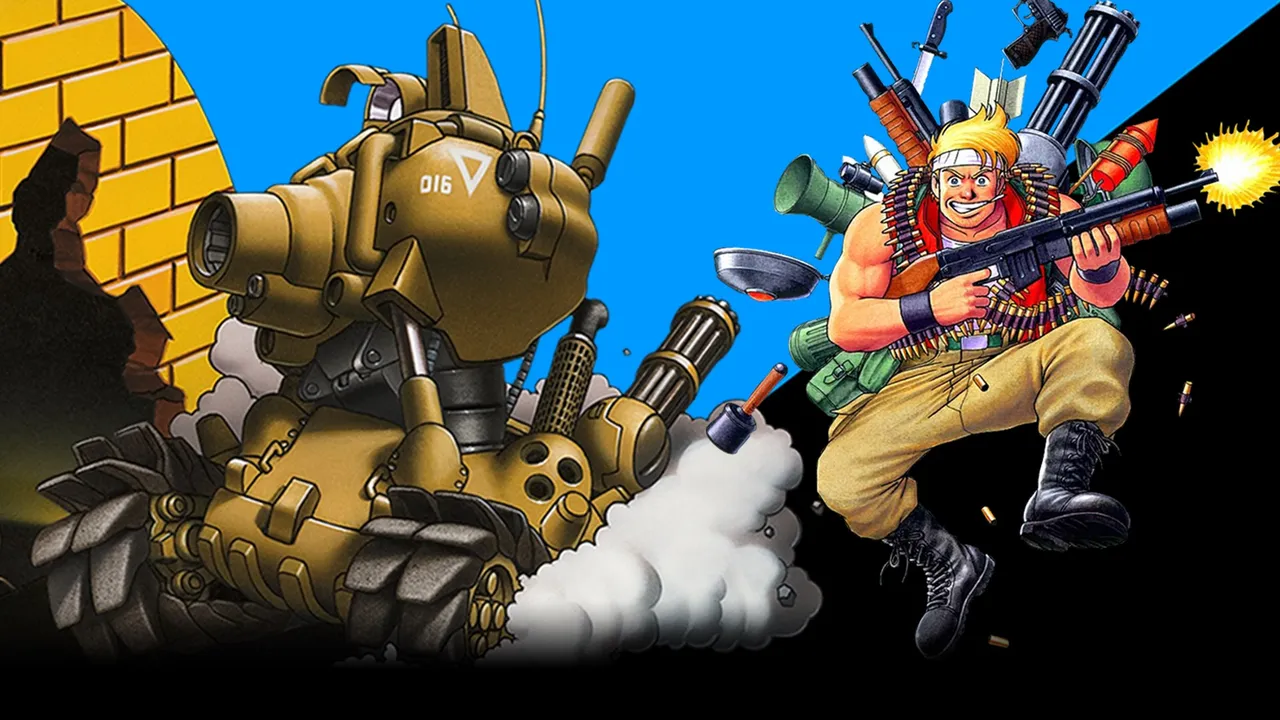 Backdrop artwork for Metal Slug 2001