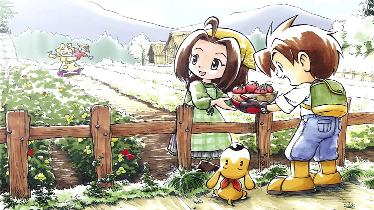 Backdrop artwork for Harvest Moon 3 GBC