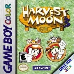 Harvest Moon 3 GBC box art