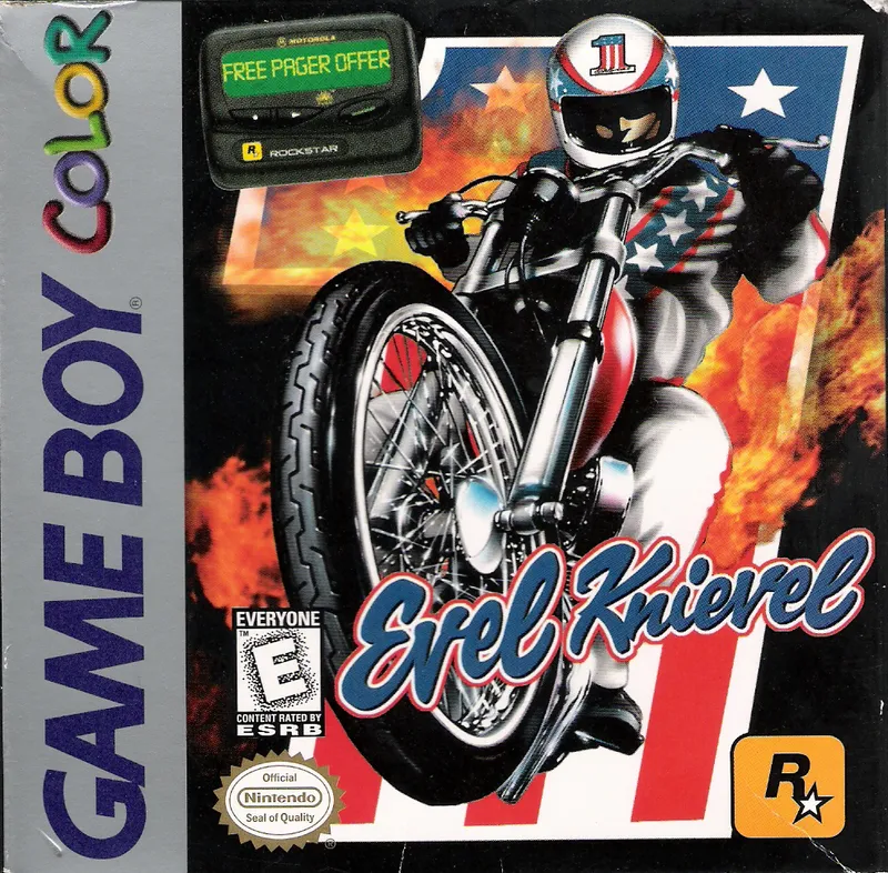Evel Knievel box art