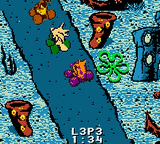 Backdrop artwork for NickToons Racing